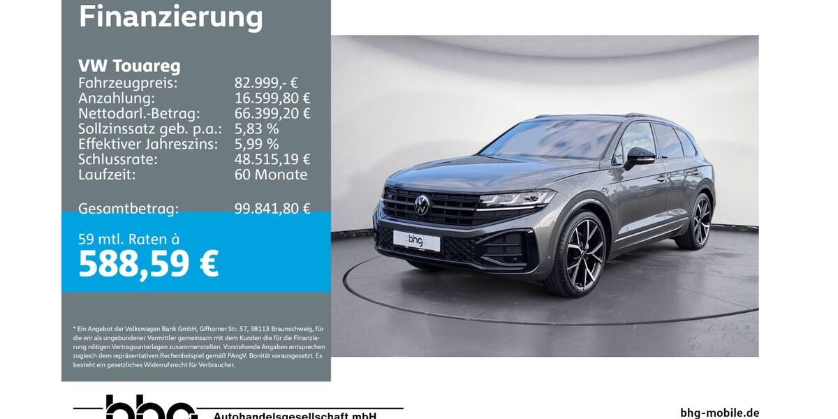 VW Touareg 9.983 km 82.999 &euro; Kehl 77694