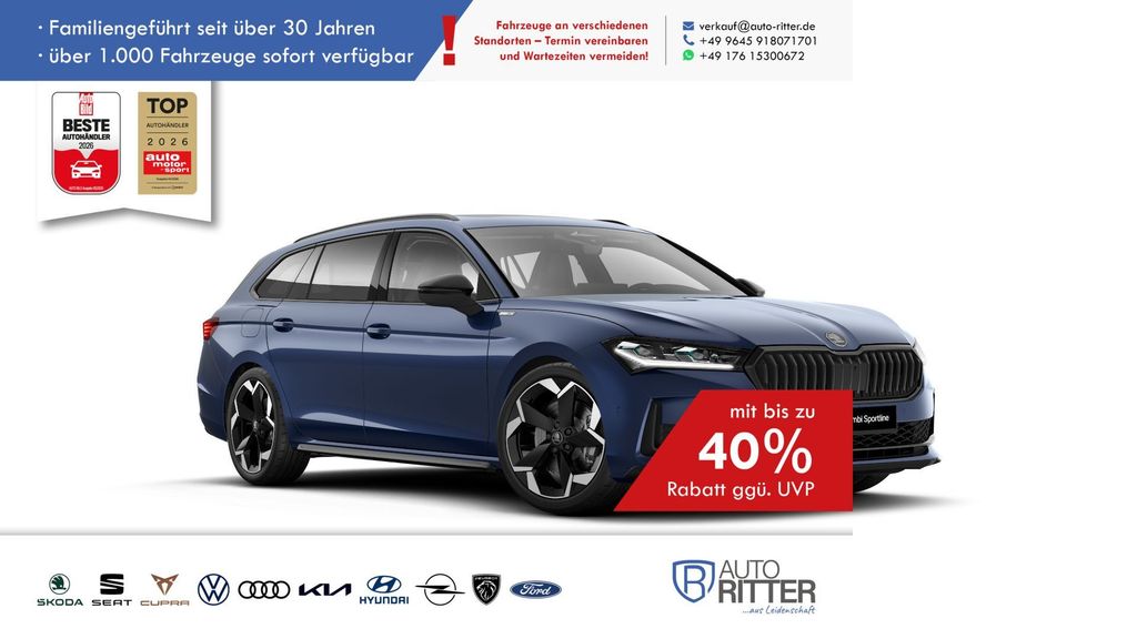 Skoda Superb 1.535 km 48.990 &euro; Eschenbach 92676