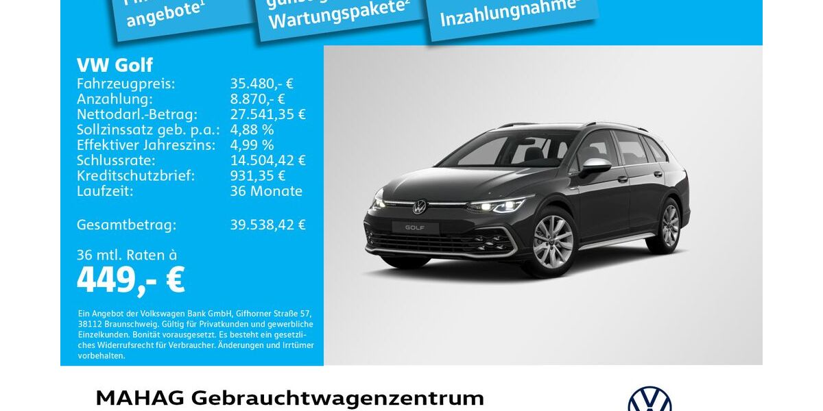 VW Golf 13.027 km 35.480 &euro; München 80935