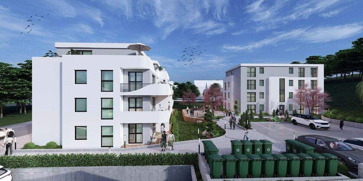 Helle 2,5-Zimmer-Wohnung mit Balkon - kompakt, komfortabel, effizient 2 zimmer