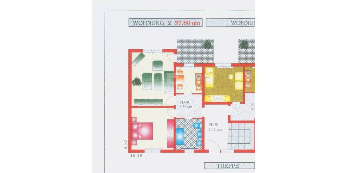 Etagenwohnung Salzwedel Perver - 2 Zimmer, 57 m&sup2;, 75.000&euro; | Angebot:26696740