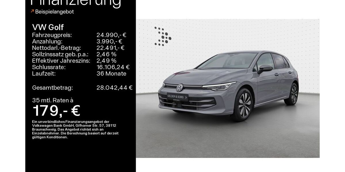 VW Golf 17.883 km 24.490 &euro; Haßfurt 97437