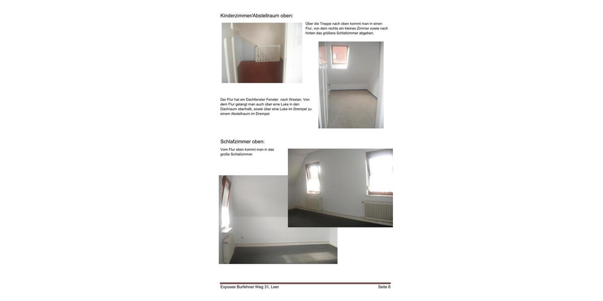 Mehrfamilienhaus, Wohnhaus Leer (Ostfriesland) - 8 Zimmer, 160 m&sup2;, 299.000&euro; | Angebot:26227422