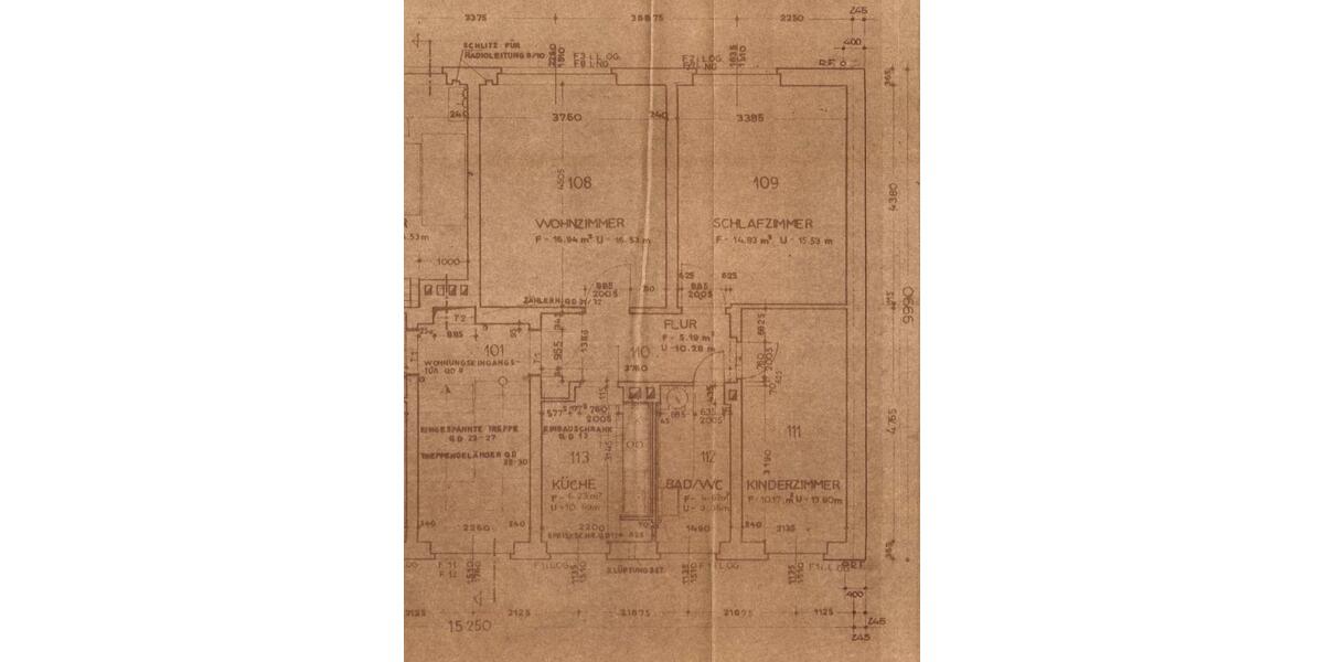 Etagenwohnung Elterlein - 3 Zimmer, 56 m&sup2;, 272&euro; | Angebot:19513183