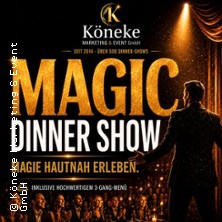 Magic Dinner Show mit 3-Gang-Menü - Die besondere Dinner Show 23.01.2027 Hotel Antares