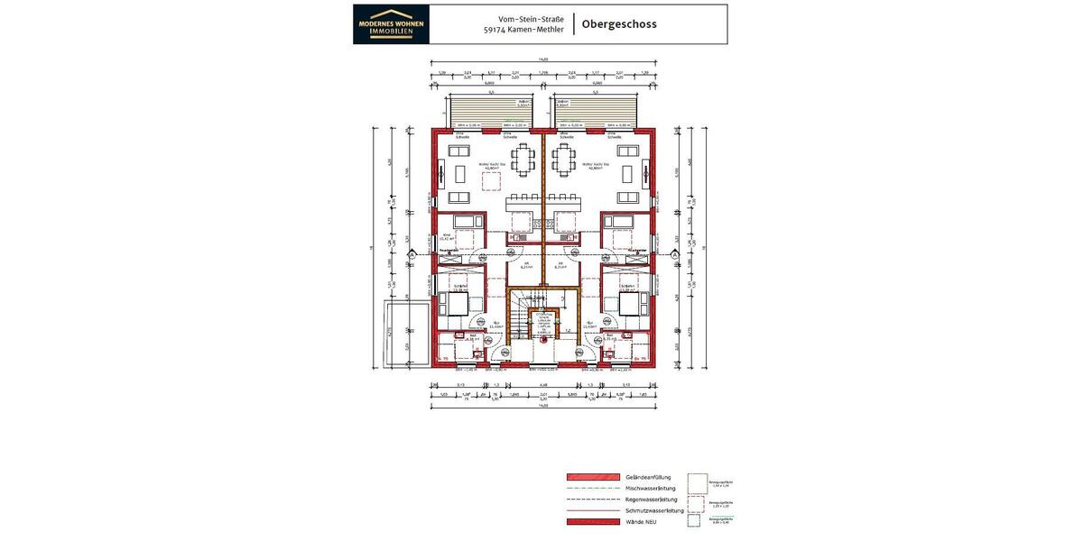 Etagenwohnung Kamen - 3 Zimmer, 95 m&sup2;, 285.000&euro; | Angebot:26837362