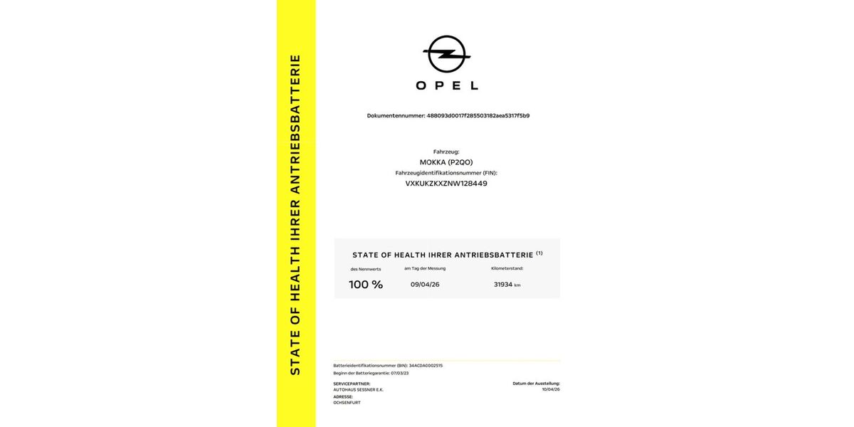 Opel Mokka 31.980 km 18.890 &euro; Ochsenfurt 97199