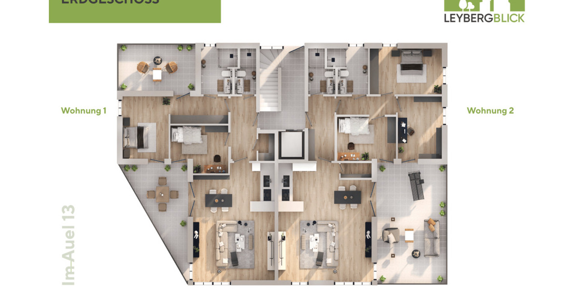 Etagenwohnung Bad Honnef Aegidienberg - 3 Zimmer, 102 m&sup2;, 457.000&euro; | Angebot:26674996