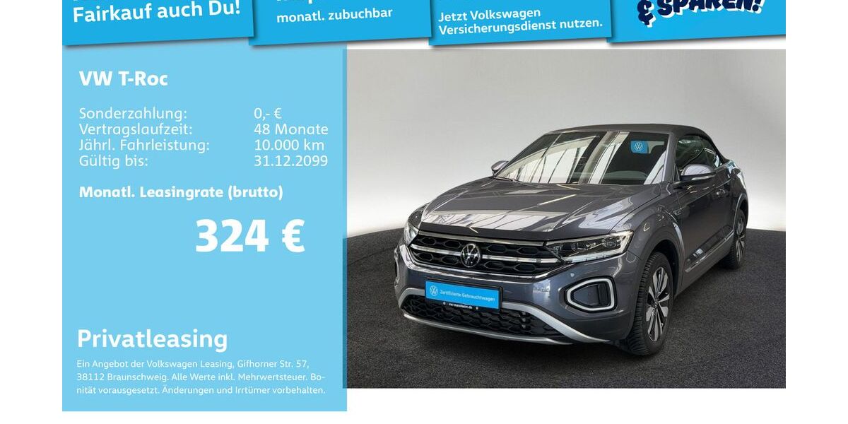 VW T-Roc 21.738 km 25.799 &euro; Mannheim 68309