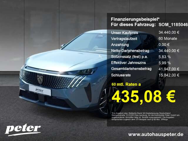 Peugeot 3008 3.500 km 34.440 &euro; Osterode 37520