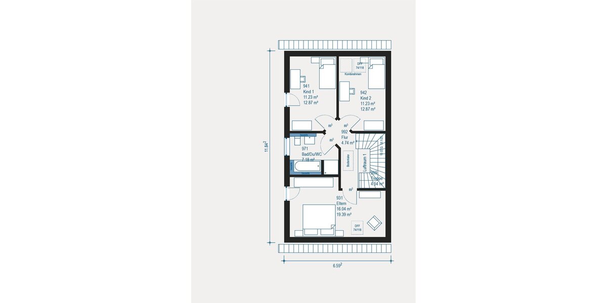 Geplante Doppelhaushälfte in Zapfendorf: Ihr individuelles Zuhause! - Doppelhaushälfte Zapfendorf | Angebot:27306678