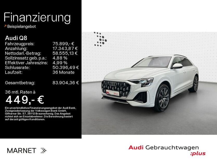Audi Q8 29.154 km 75.899 € Bad Nauheim 61231