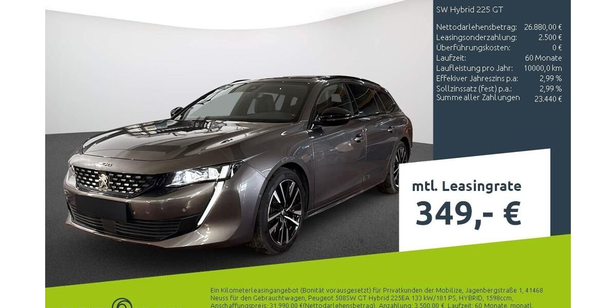 Peugeot 508 58.796 km 23.329 &euro; Münster - Amelsbüren 48163
