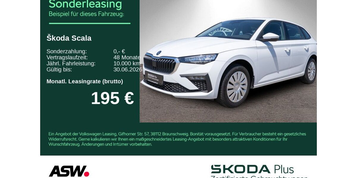 Skoda Scala 19.300 km 19.760 &euro; Bad Rappenau 74906