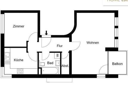 Wohnung Teltow - 2 Zimmer, 60 m&sup2;, 200.000&euro; | Angebot:26032832