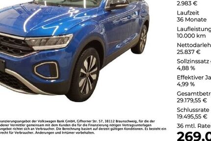 VW T-Roc 6.455 km 28.820 &euro; Vechta 49377