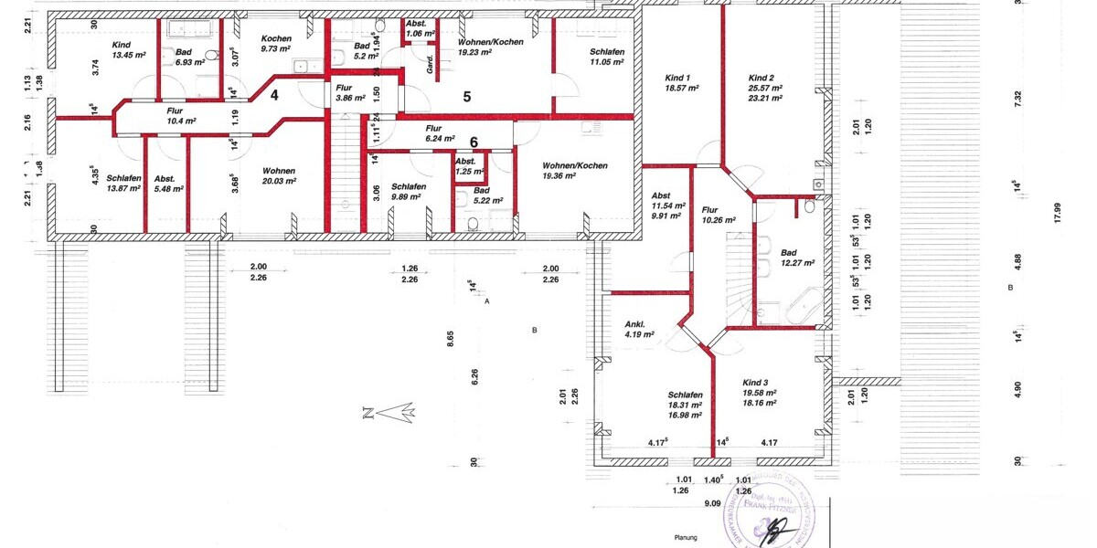 Wohnanlage bei Verden – 9 Einheiten, 4.150 m² Grundstück, viel Potenzial - Wohnanlage Kirchlinteln / Bendingbostel Bendingbostel | Angebot:26883138