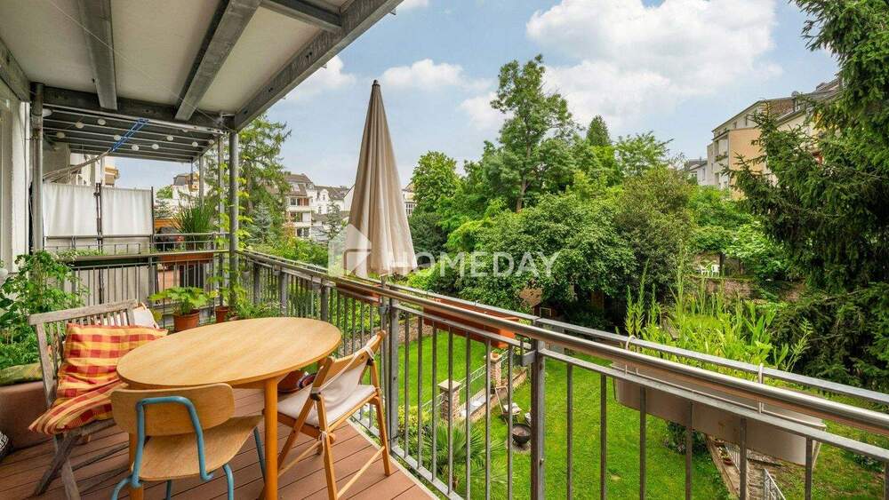 Charmante 4-Zimmer-Wohnung mit grünem Balkonblick - langfristig denken, clever handeln 4 zimmer