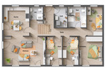 Bungalow Gleichen Bremke - 6 Zimmer, 130 m&sup2;, 271.290&euro; | Angebot:25700391
