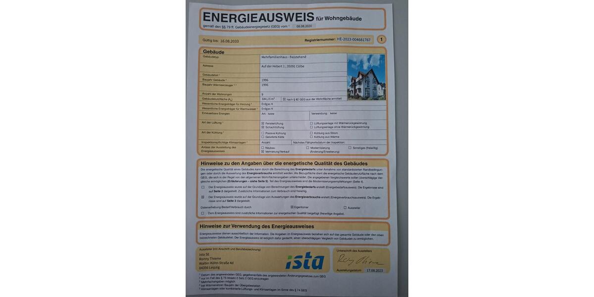 Terrassenwohnung Cölbe - 1 Zimmer, 40 m&sup2;, 153.000&euro; | Angebot:23708140