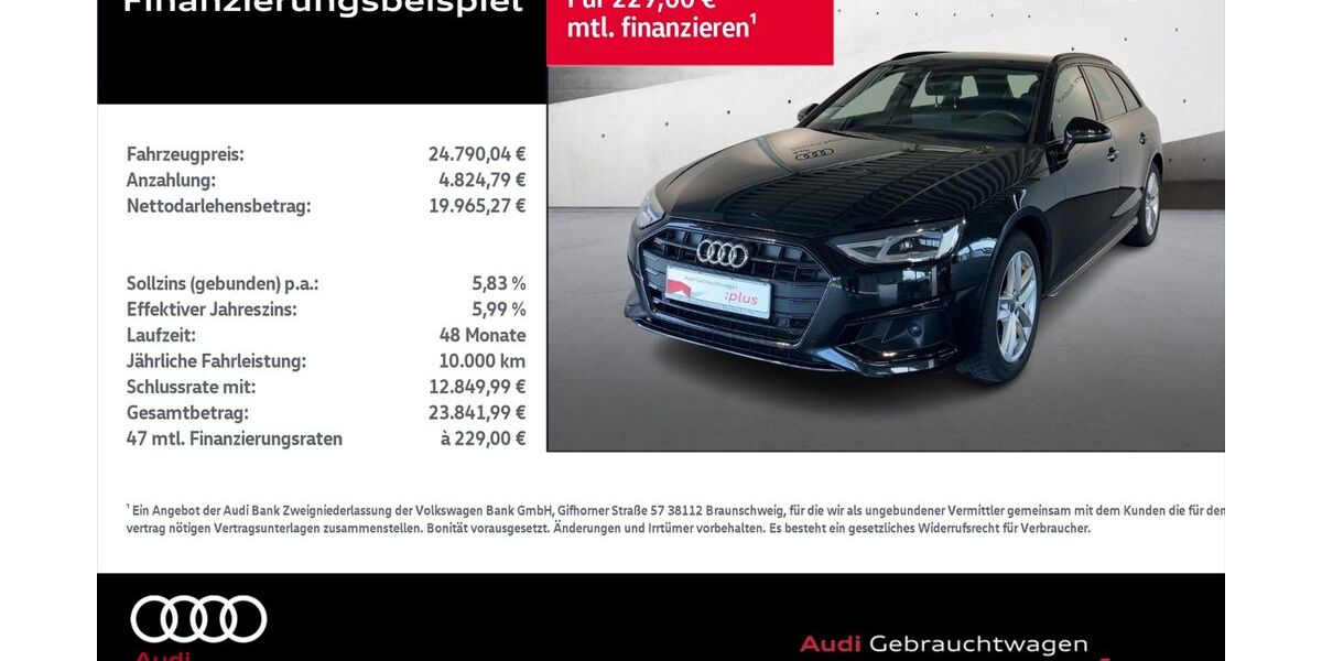 Audi A4 76.083 km 24.790 &euro; Rostock 18059