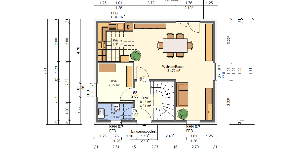 Einfamilienhaus Hennigsdorf - 3 Zimmer, 114 m&sup2;, 449.900&euro; | Angebot:25703220