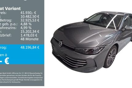 VW Passat Variant 10.154 km 41.930 € Kehl 77694