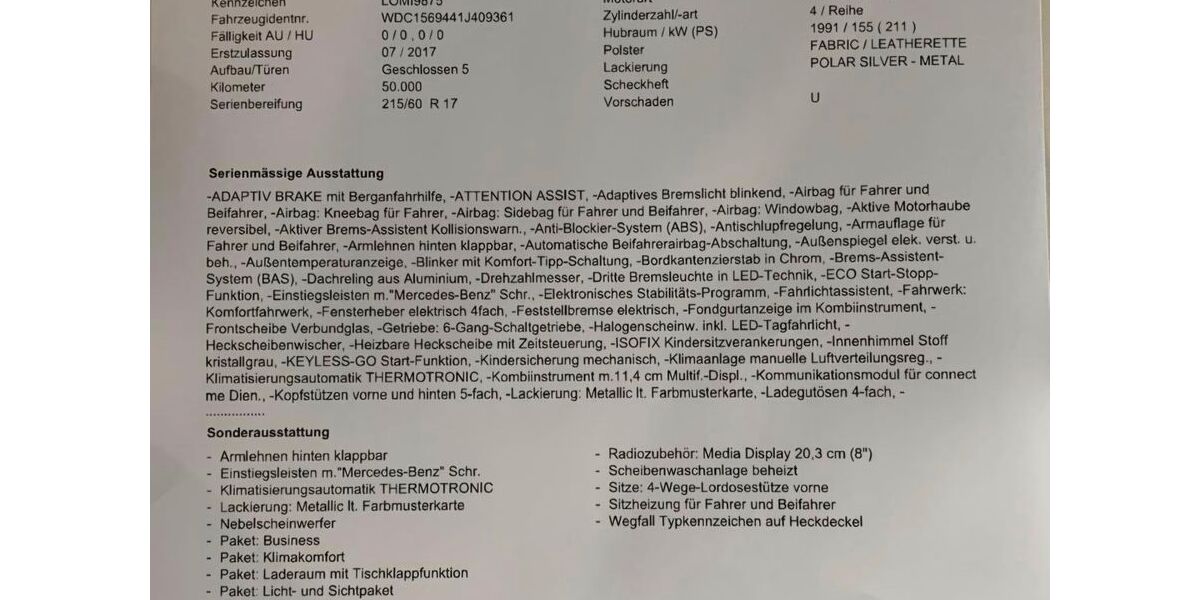 Mercedes-Benz GLA 250 58.808 km 18.699 &euro; Schallbach 79597