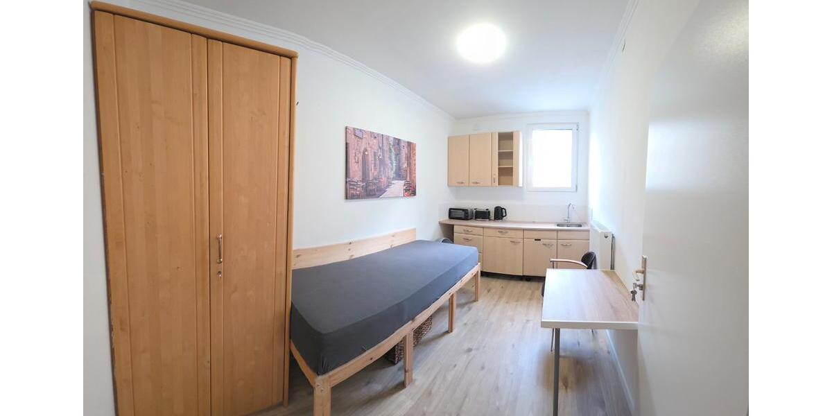 Erdgeschoßwohnung Augsburg Innenstadt - 1 Zimmer, 15 m&sup2;, 700&euro; | Angebot:26249072
