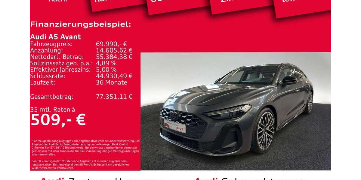 Audi A5 11.999 km 69.990 &euro; Hannover 30179