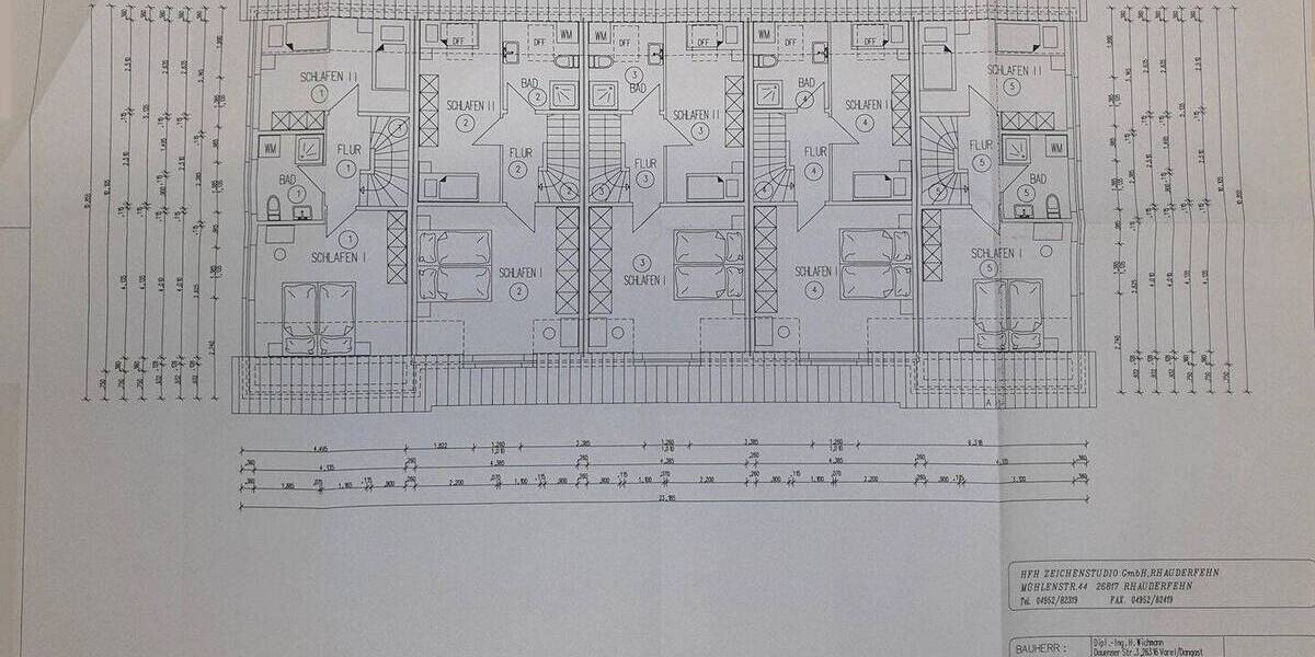 Reihenendhaus Varel-Dangast Dangast - 4 Zimmer, 80 m&sup2;, 305.000&euro; | Angebot:26210659