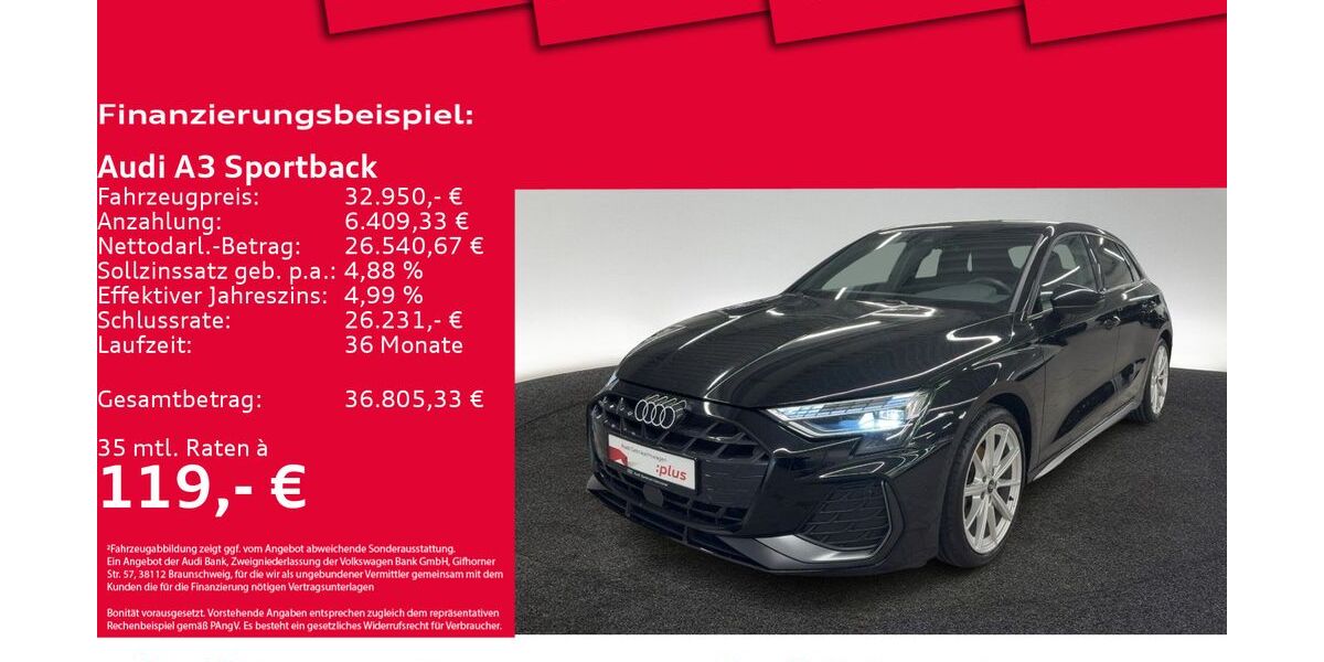 Audi A3 11.803 km 32.950 &euro; Hannover 30179