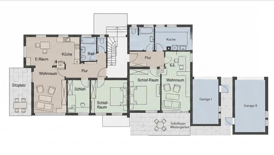 Erdgeschoßwohnung Backnang - 2.5 Zimmer, 72 m&sup2;, 700&euro; | Angebot:26276835