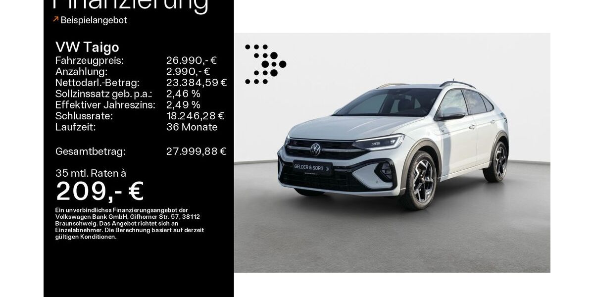 VW Taigo 26.753 km 26.490 &euro; Schweinfurt 97424