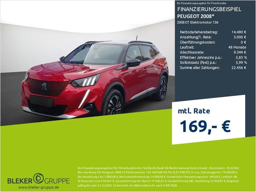 Peugeot 2008 44.585 km 19.490 € Dülmen 48249