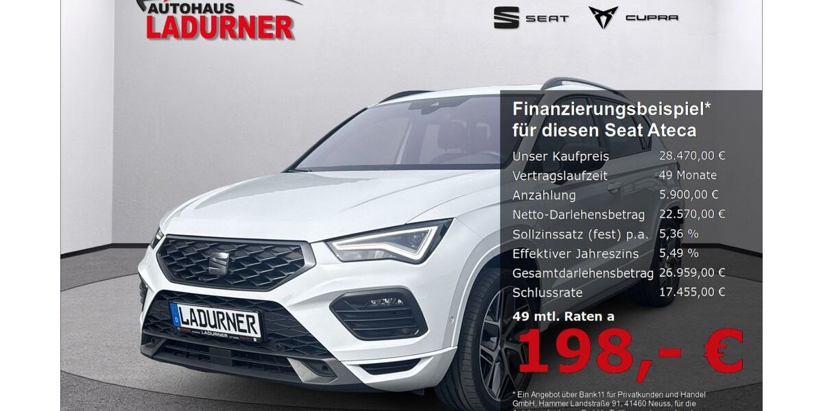 Seat Ateca 70.590 km 28.470 &euro; Tuttlingen 78532