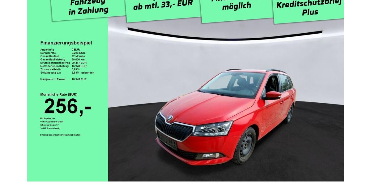 Skoda Fabia 23.725 km 16.488 &euro; Immenstadt 87509