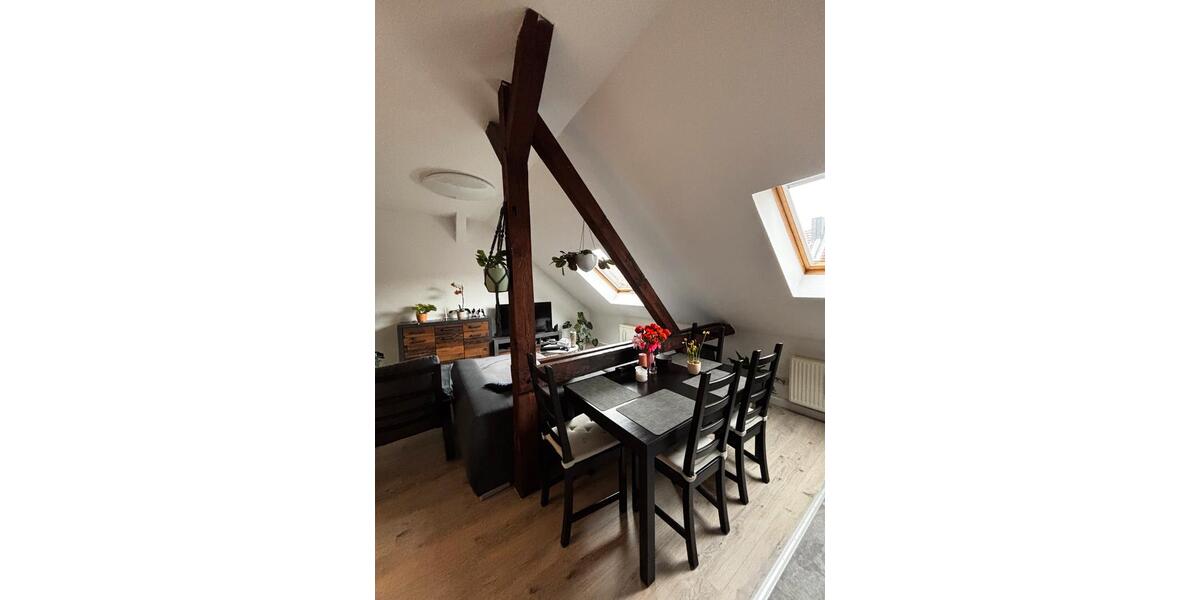 Dachgeschoßwohnung Erfurt Andreasvorstadt - 2 Zimmer, 54 m&sup2;, 610&euro; | Angebot:26443135
