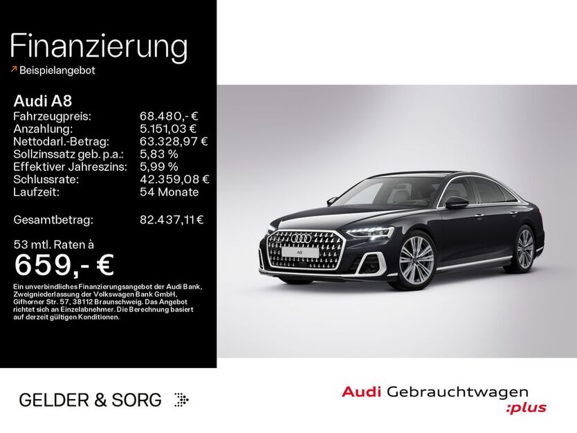 Audi A8 21.335 km 68.480 € Coburg 96450