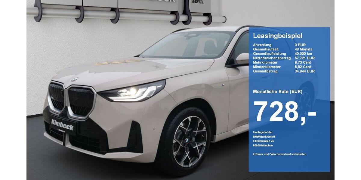 BMW X3 12.600 km 54.680 &euro; Eggenfelden 84307