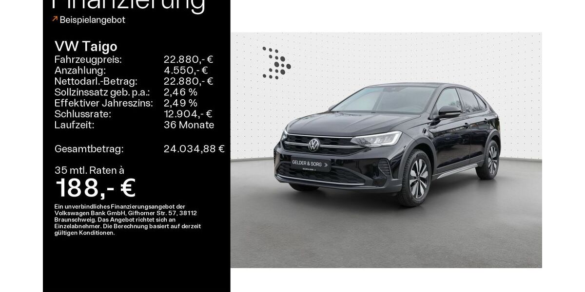 VW Taigo 2.195 km 22.480 &euro; Ebern 96106