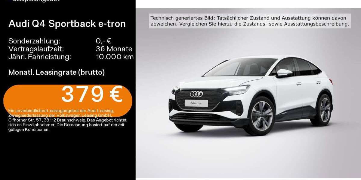 Audi Q4 e-tron 5.000 km 43.859 € Linsengericht 63589