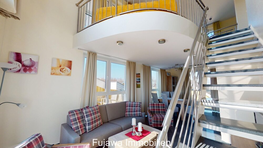 Maisonette Wohnung Appartement im Müritzturm mit Seeblick - Maisonettenwohnung Rechlin Rechlin-Nord | Angebot:26478793