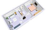 Erdgeschoßwohnung Kiel Gaarden-Ost - 2 Zimmer, 39 m&sup2;, 445&euro; | Angebot:24617977