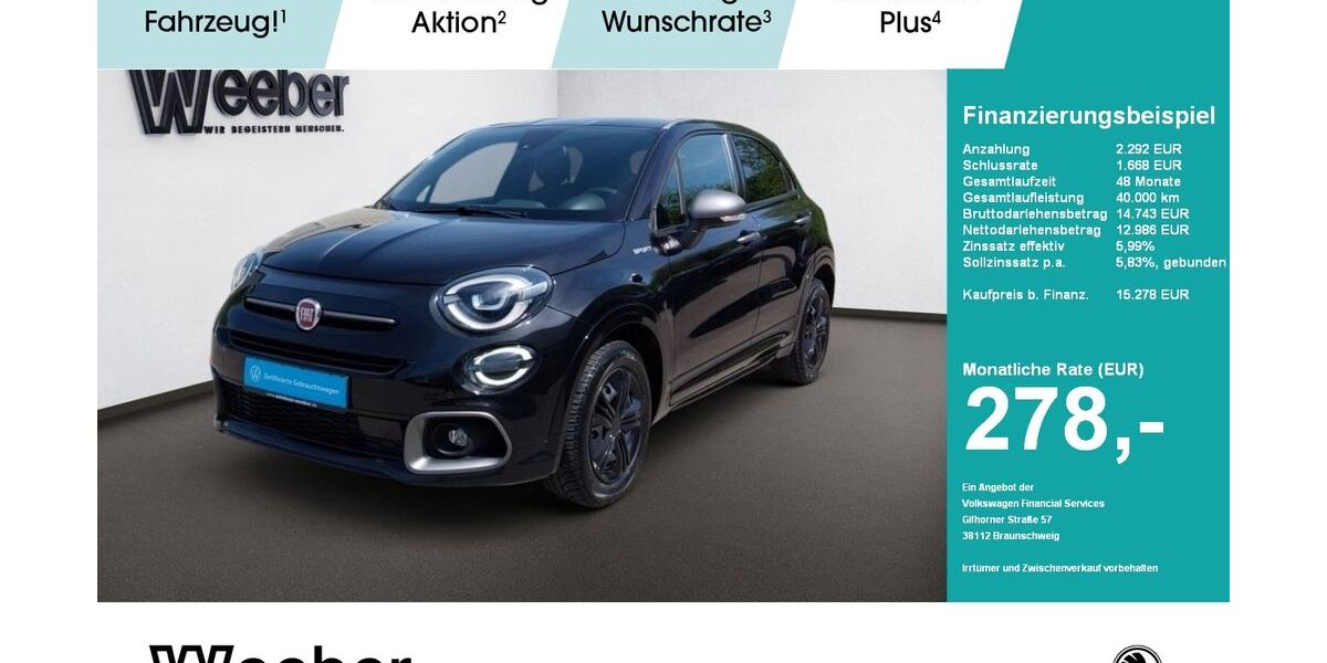 Fiat 500X 67.983 km 15.128 &euro; Herrenberg 71083