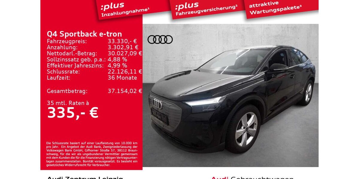 Audi Q4 e-tron 33.026 km 32.440 &euro; Leipzig 04129
