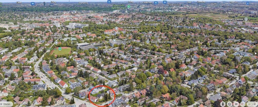 Grundstück München Pasing-Obermenzing - 1.280.000&euro; | Angebot:26851328