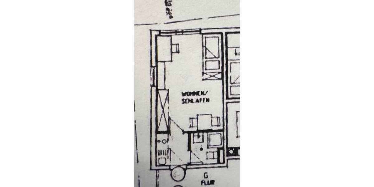 Etagenwohnung Fürth Altstadt - 1 Zimmer, 25 m&sup2;, 115.000&euro; | Angebot:24703881