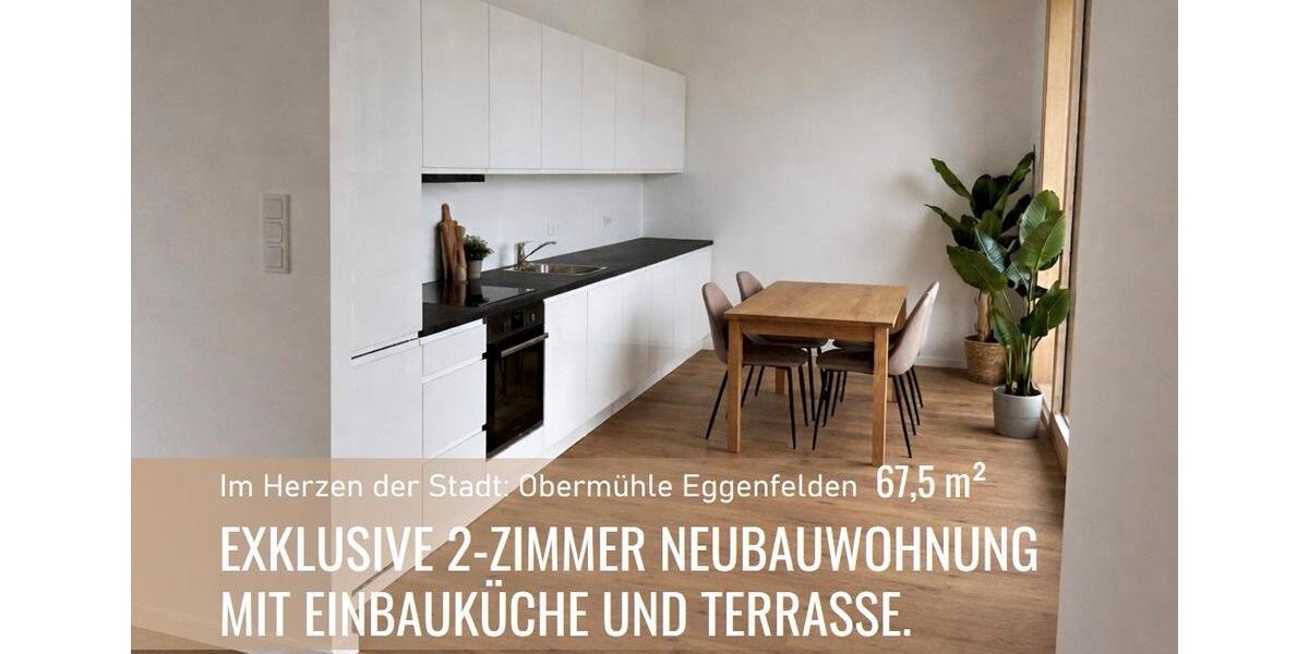 Erdgeschoßwohnung Eggenfelden - 2 Zimmer, 68 m&sup2;, 880&euro; | Angebot:26225269