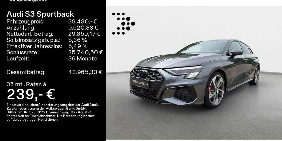 Audi S3 25.480 km 39.480 &euro; Ebern 96106